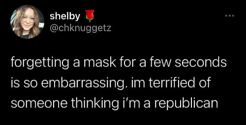 Forgetting the mask