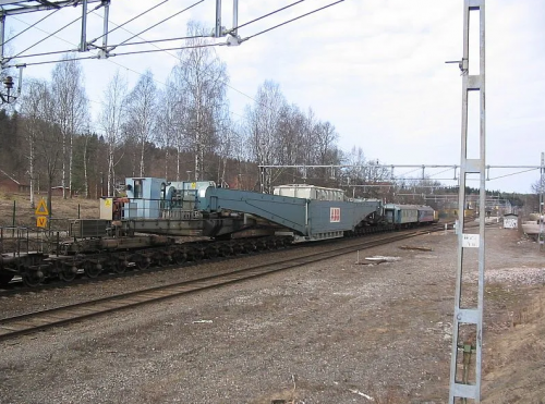 Transformator train car