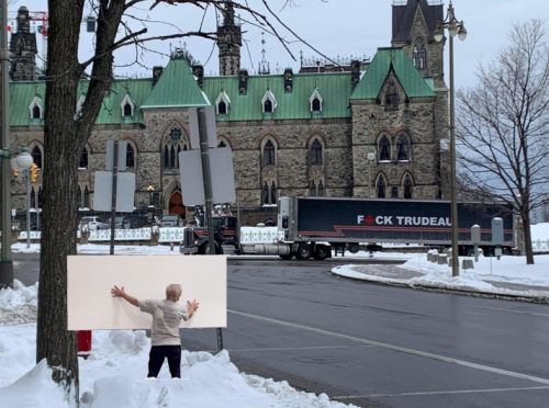 No theres no truckers in Ottawa