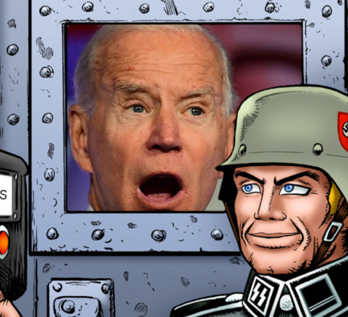 Joe Biden gets gassed
