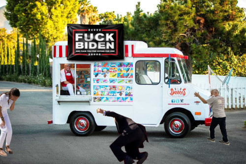 Biden ice cream truck