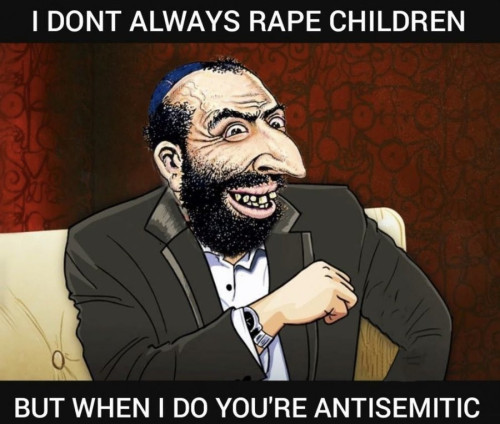 Disgusting jew swine